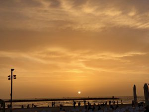 tel aviv zonsondergang