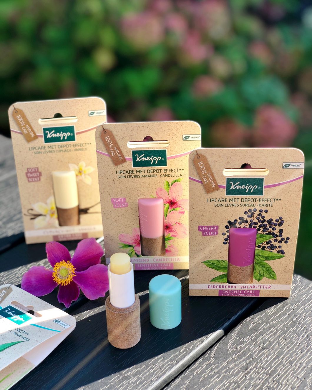 Vegan beauty Kneipp lippenbalsem The Vegan Effect