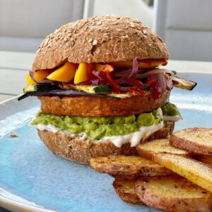 vegan burger recept